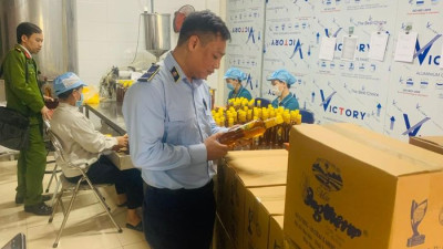 Vinh Phuc 및 Bac Ninh 지역에서 가짜 꿀을 유통하는 4개의 회사 적발